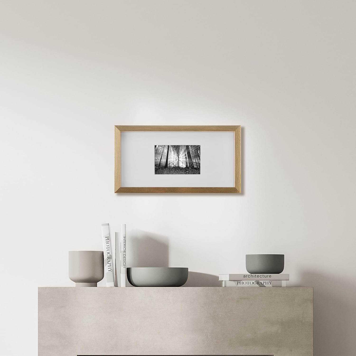 Mikasa Silver Gallery Frame-16 x 16 Matted to 5 x 7(Gold) - view 5