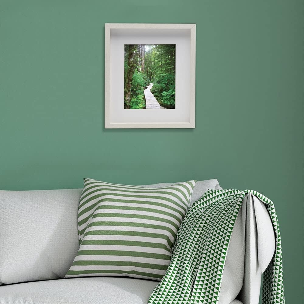 Mikasa Silver Gallery Frame-16 x 16 Matted to 5 x 7(White) - view 4