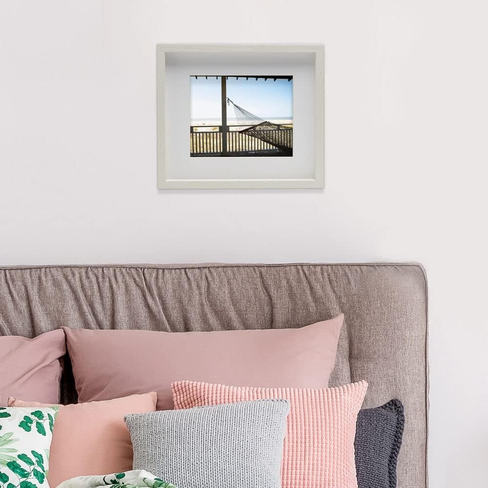 Mikasa Silver Gallery Frame-16 x 16 Matted to 5 x 7(White) - view 5