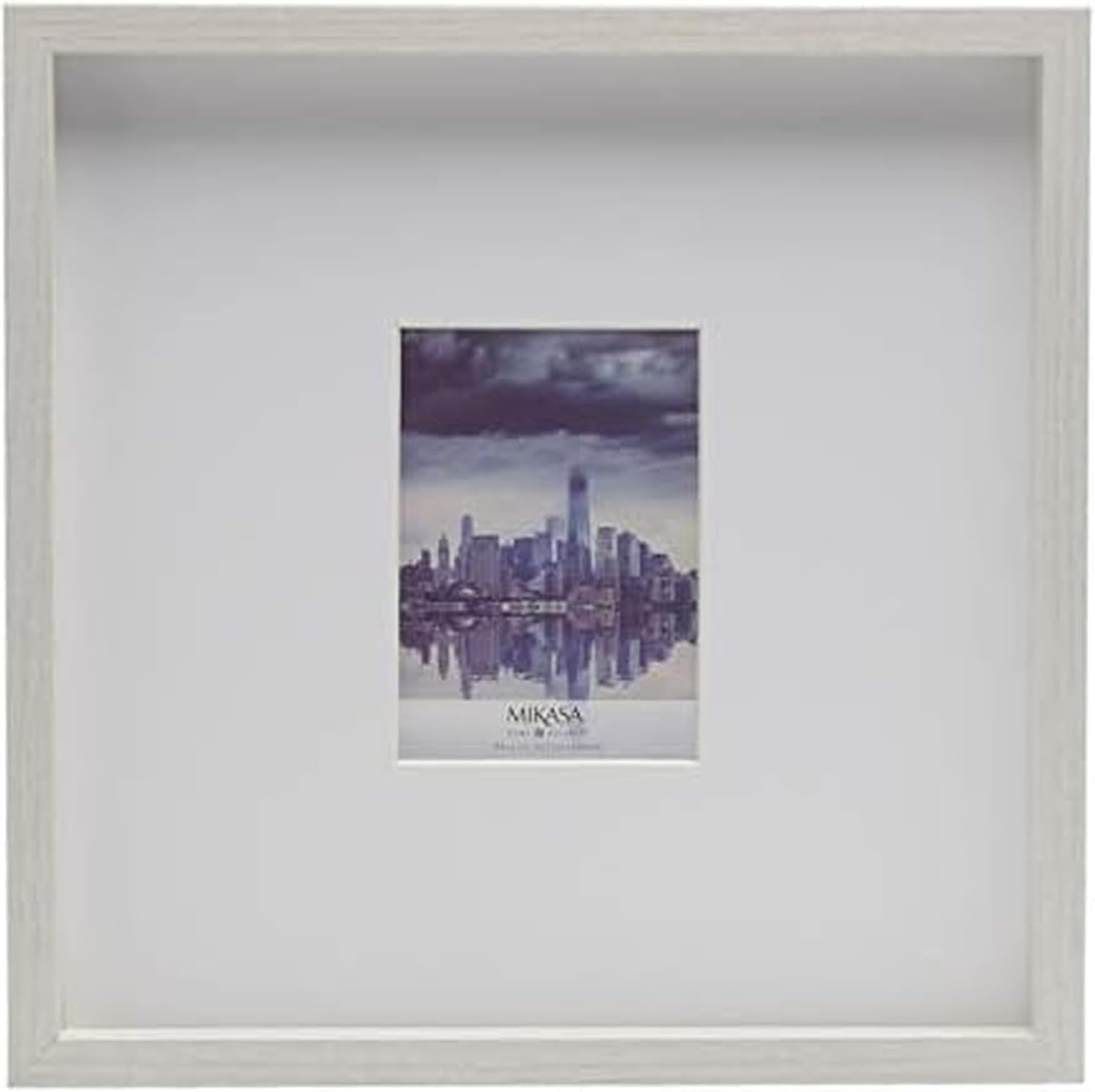 Mikasa Silver Gallery Frame-16 x 16 Matted to 5 x 7(White) - view 6