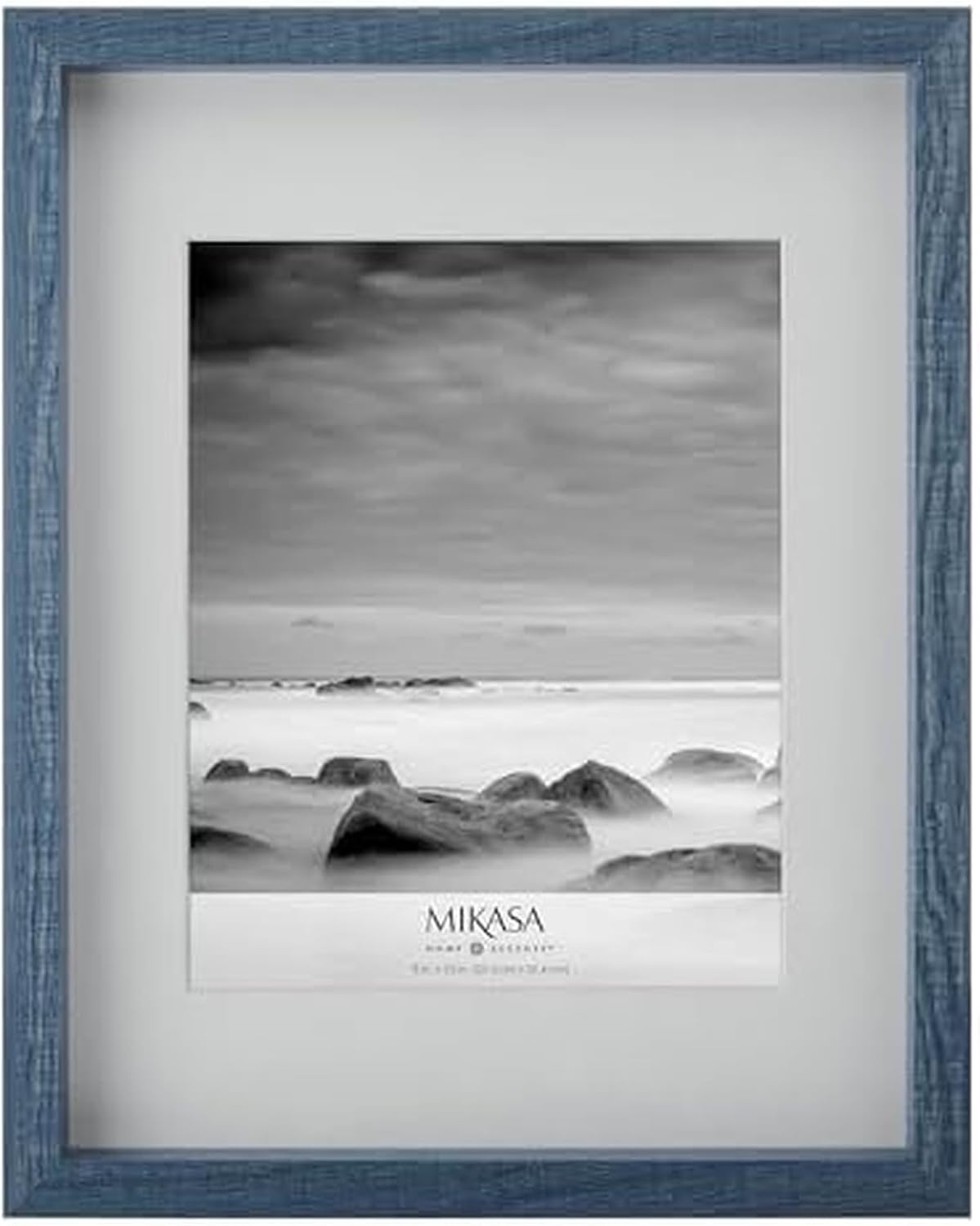 Mikasa Silver Gallery Frame-16 x 16 Matted to 5 x 7(Navy) - view 6