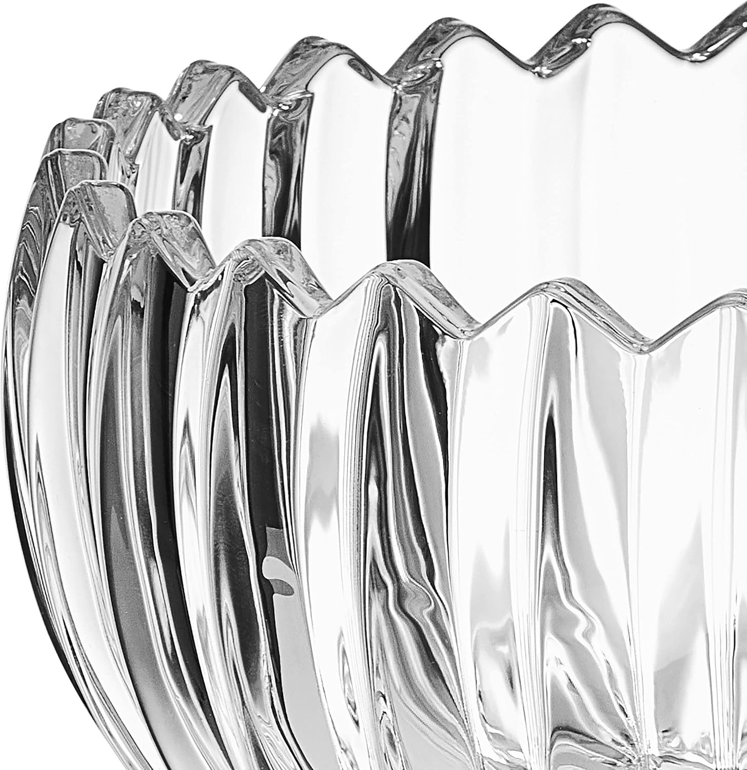 Mikasa Estate Crystal Vase, 11 Inch(9 Inch)