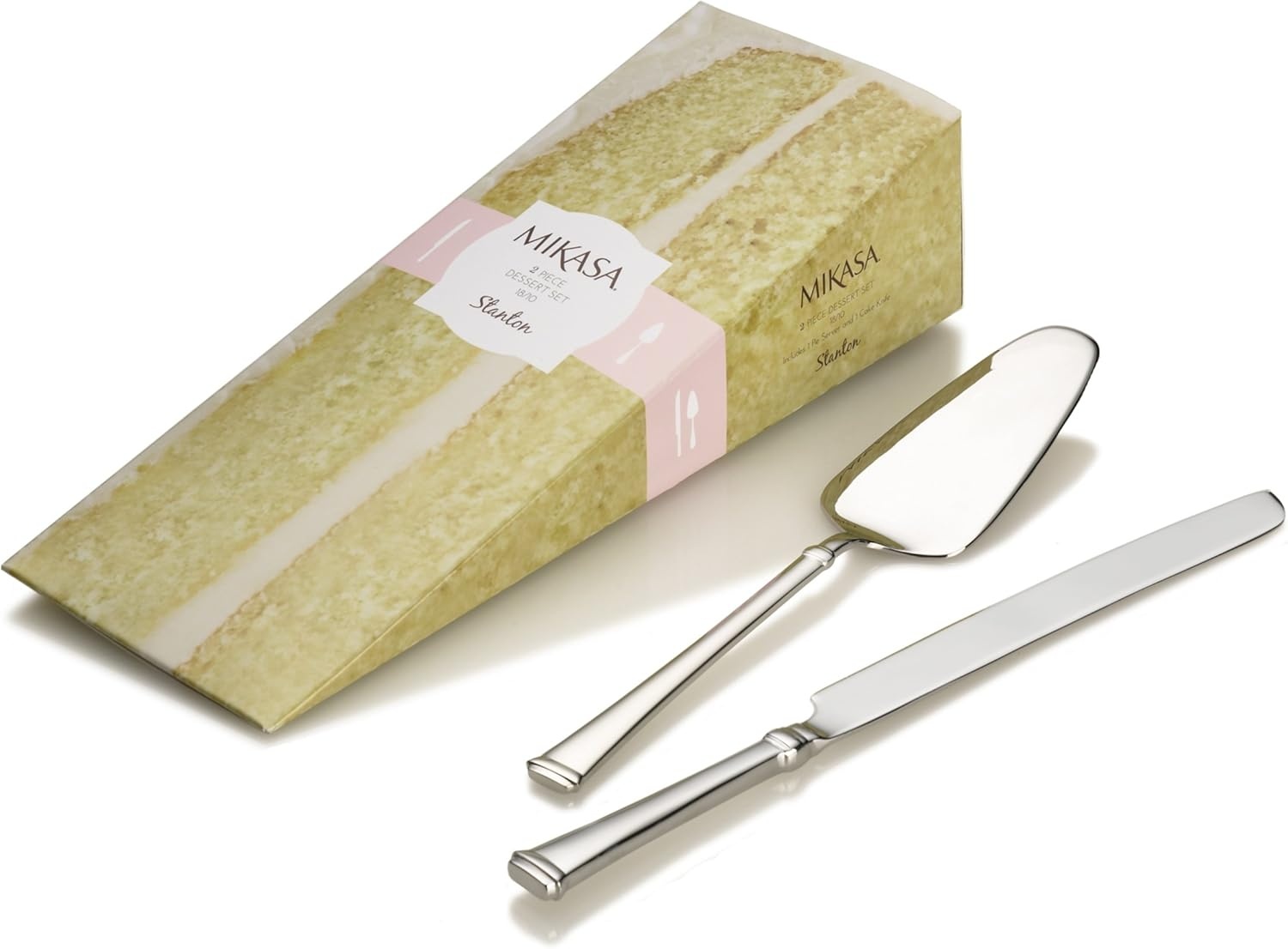 Mikasa Stanton 2-Piece Stainles Steel Cake Set(2-Piece)