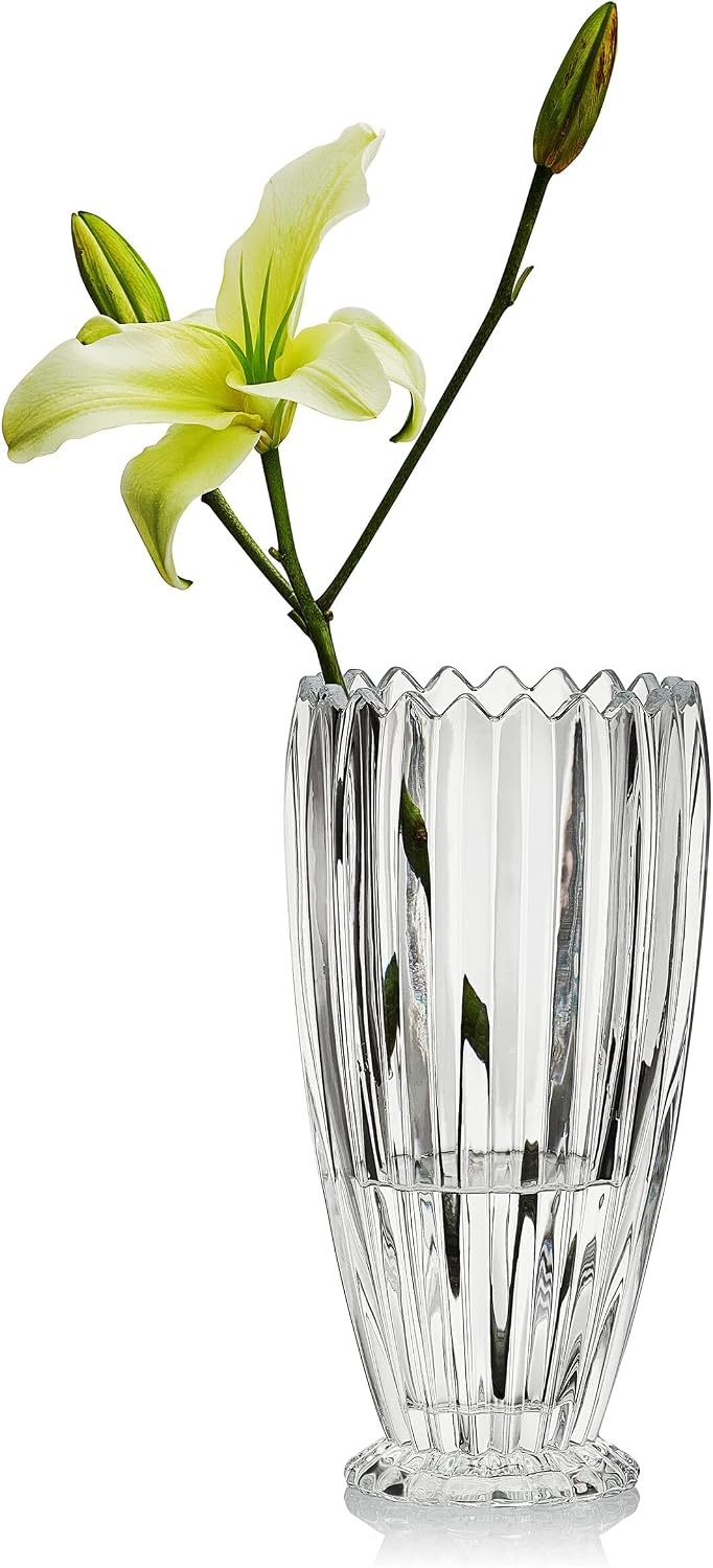 Mikasa Estate Crystal Vase, 11 Inch(Footed Bowl) - view 3
