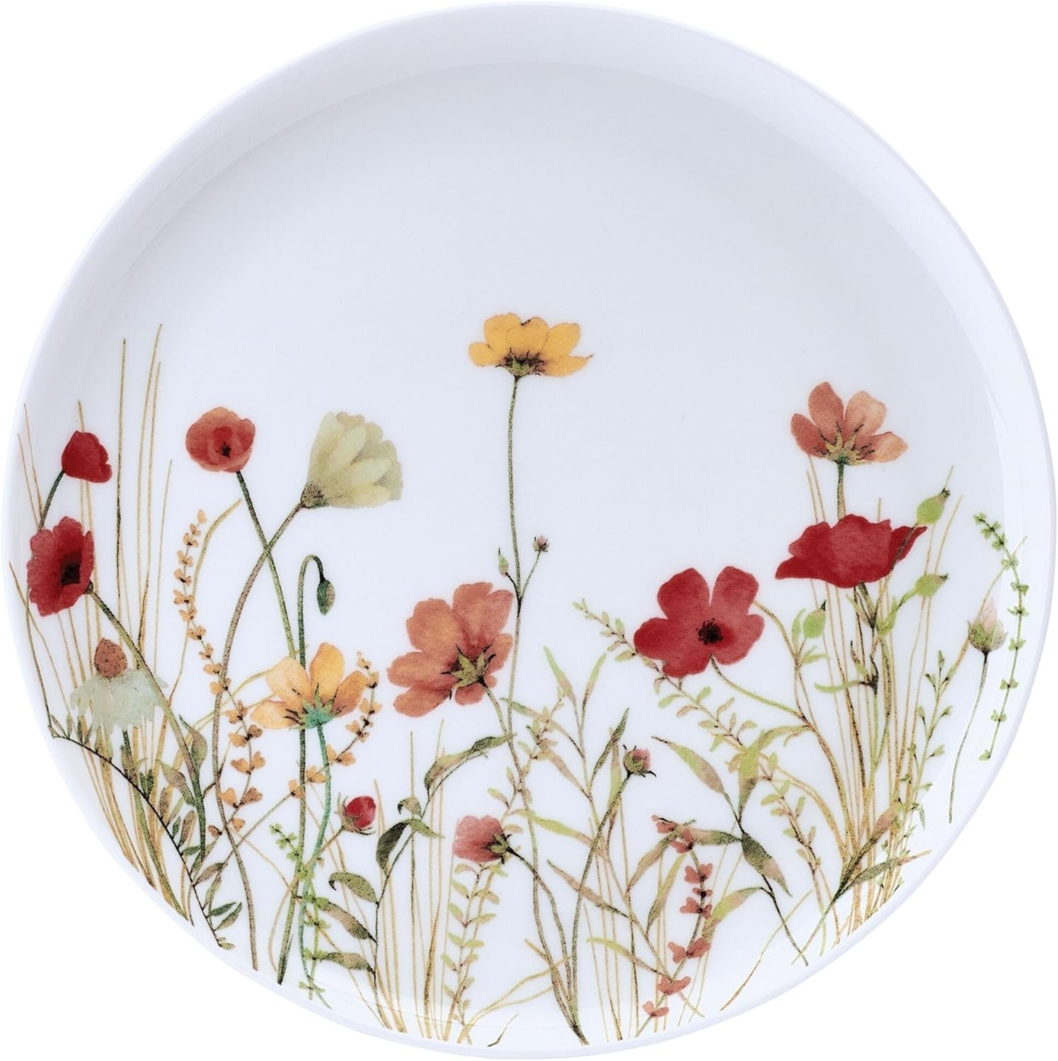 Mikasa Meadow Serenade 12 Piece Floral Bone China Durable Chip Resistant Lightweight Dinnerware Set, Service for 4 - view 8