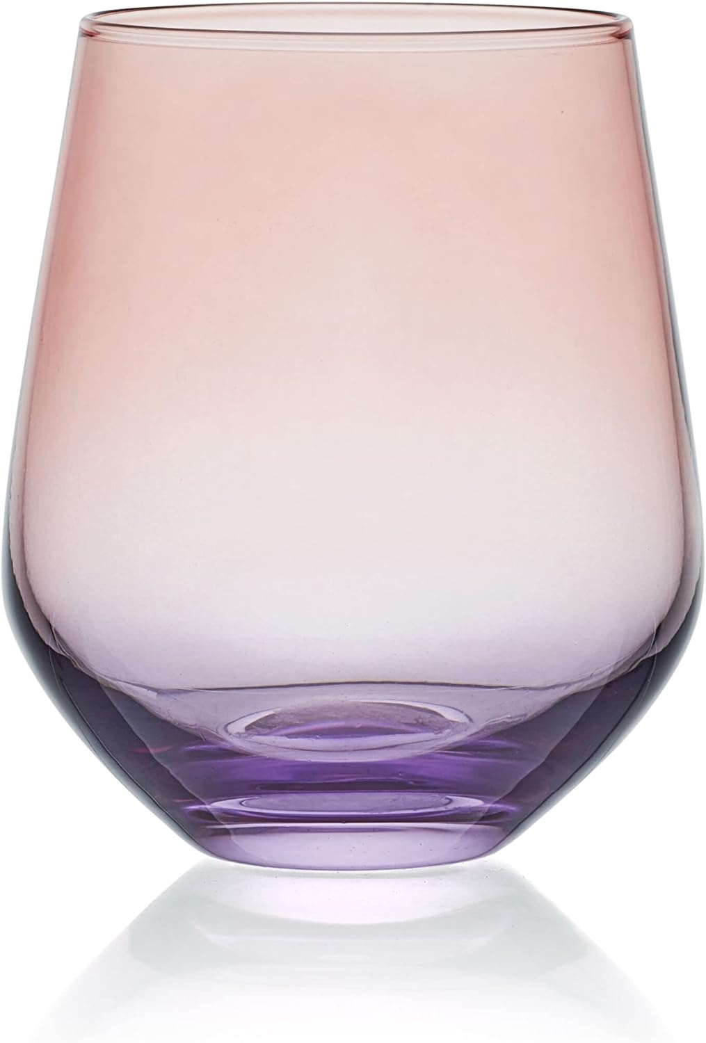 Mikasa Chroma Set of 4 Stemless Wine Glasses, 13 Ounce(Stemless Wine Glasses) - view 7