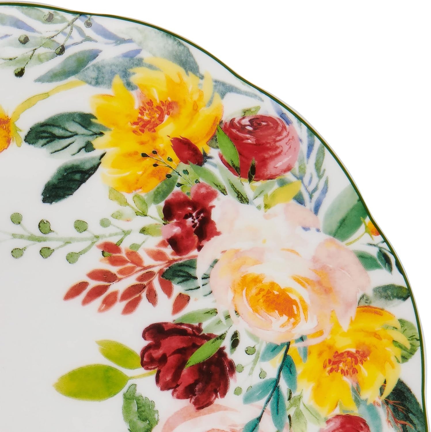 Mikasa Clara Bone China Lightweight Chip Resistant 16 Piece Dinnerware Set, Service For 4 - view 2