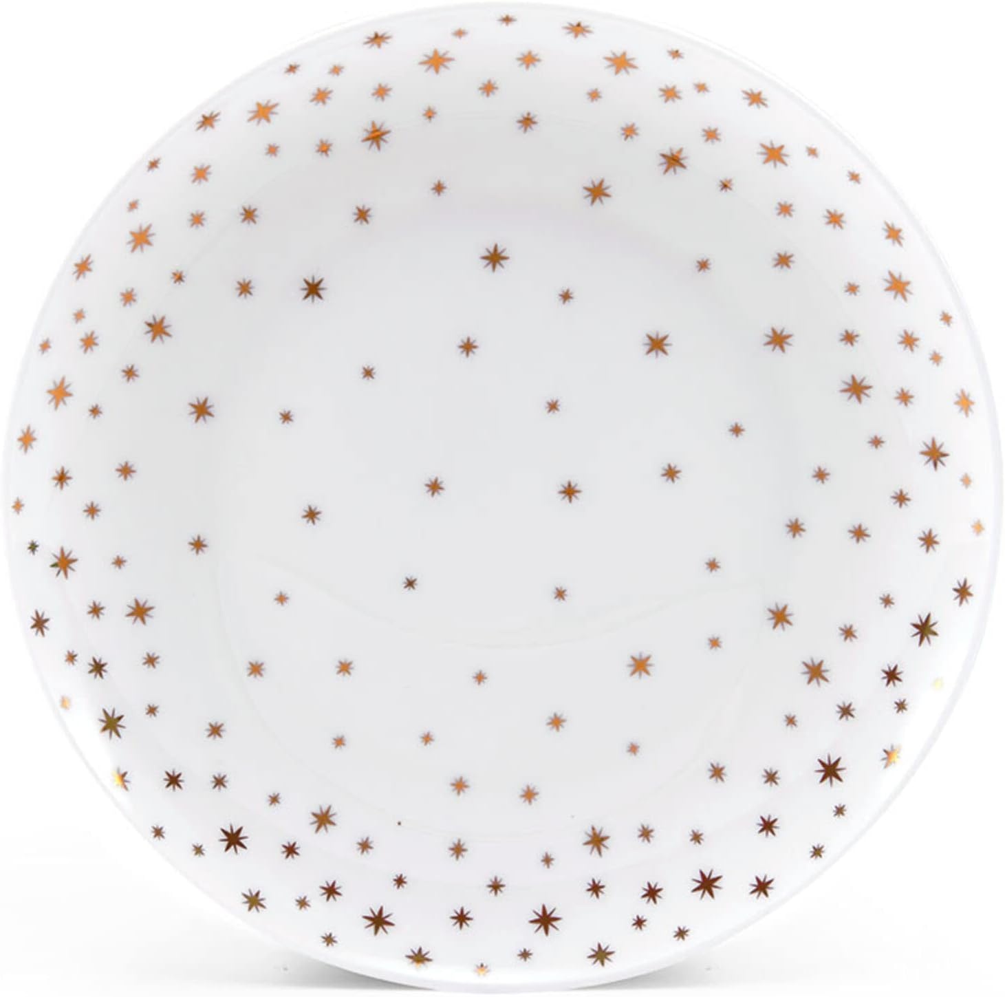 Mikasa Millie Gold Metallic Set of 4 Salad Plates, 9 Inch(Salad Plates)