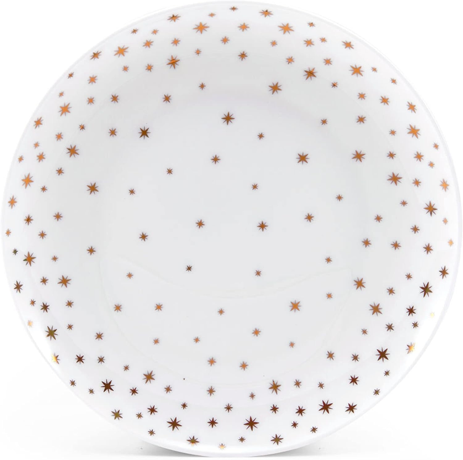 Mikasa Millie Gold Metallic Set of 4 Dinner Plates, 10.5 Inch(Dinner Plates)