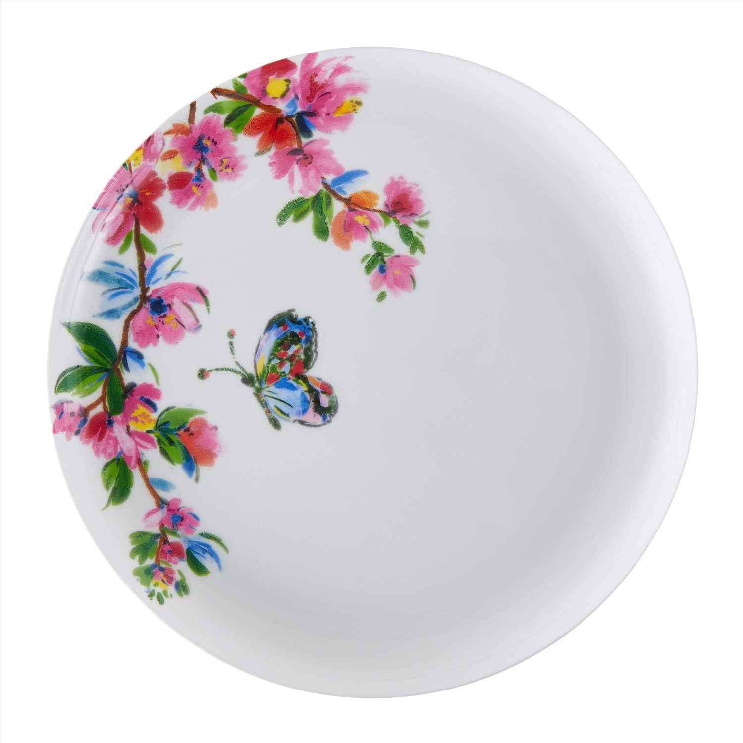 Mikasa Butterfly Garden Bone China Lightweight Chip Resistant 16-Piece Dinnerware Set, Service For 4 - view 5