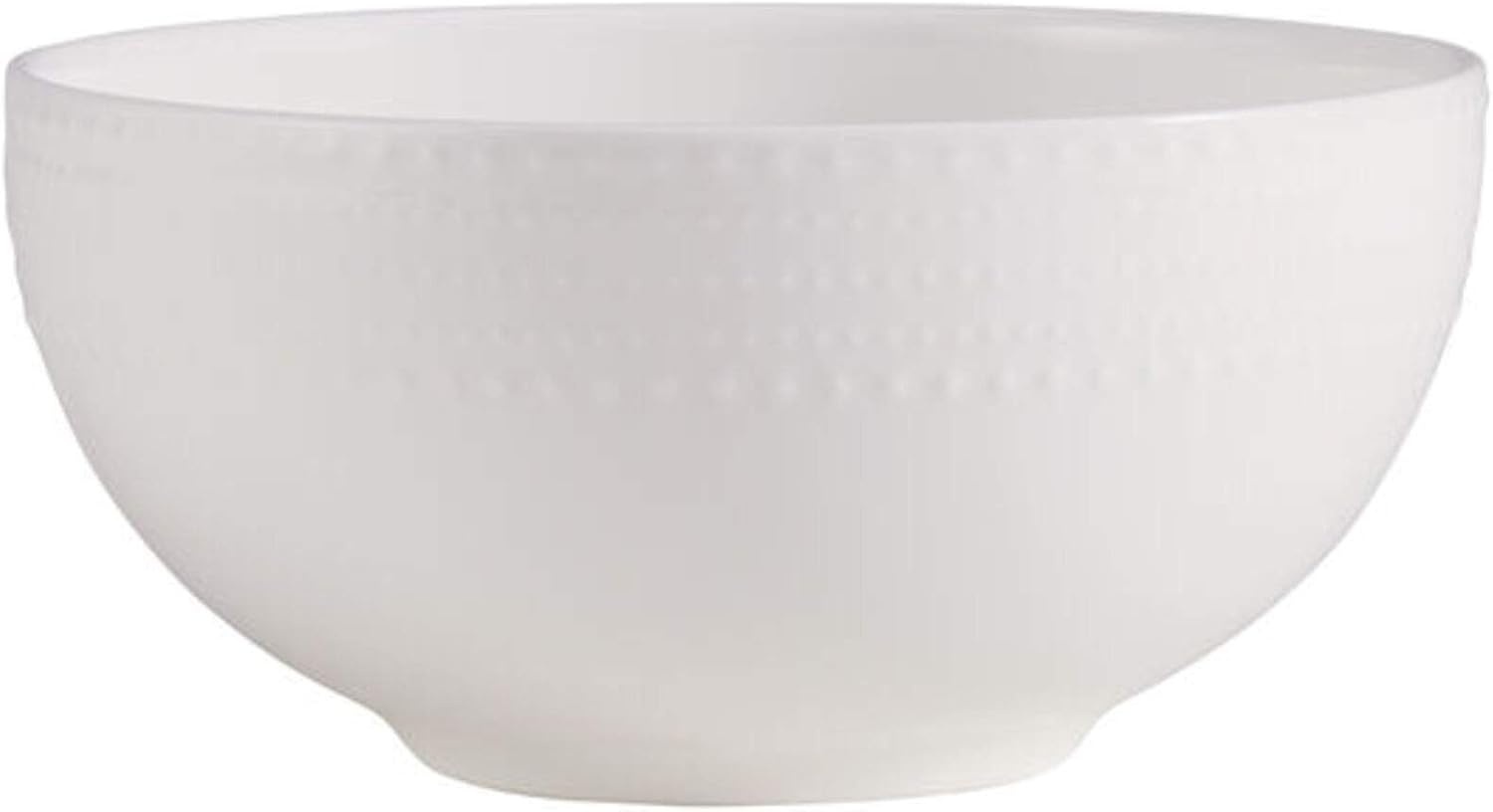 Mikasa Annabel Bone China Dinnerware Set, 40-Piece Service for 8, White Hobnail Detail, Dinner Plates, Salad Plates, Bowls and Mugs, Dishwasher and Microwave Safe(Dinnerware Set) - view 6
