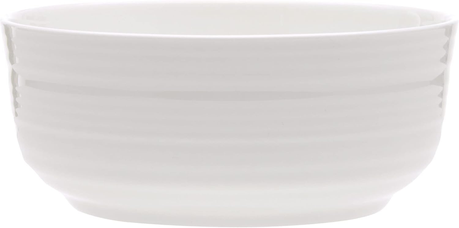 Mikasa Miles Bone China Lightweight Chip Resistant 12 Piece Dinnerware Set, Service for 4, White(Callie) - view 7