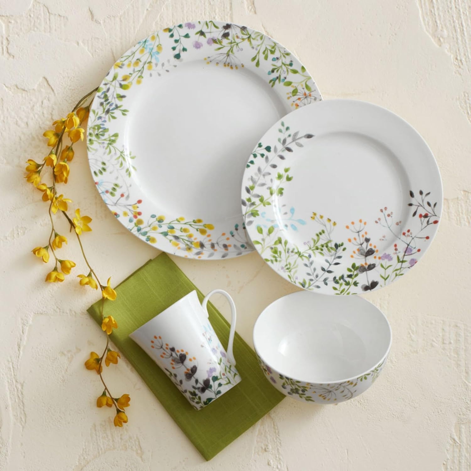 Mikasa Tivoli Garden 16-Piece Dinnerware Set, Service For 4 - view 5