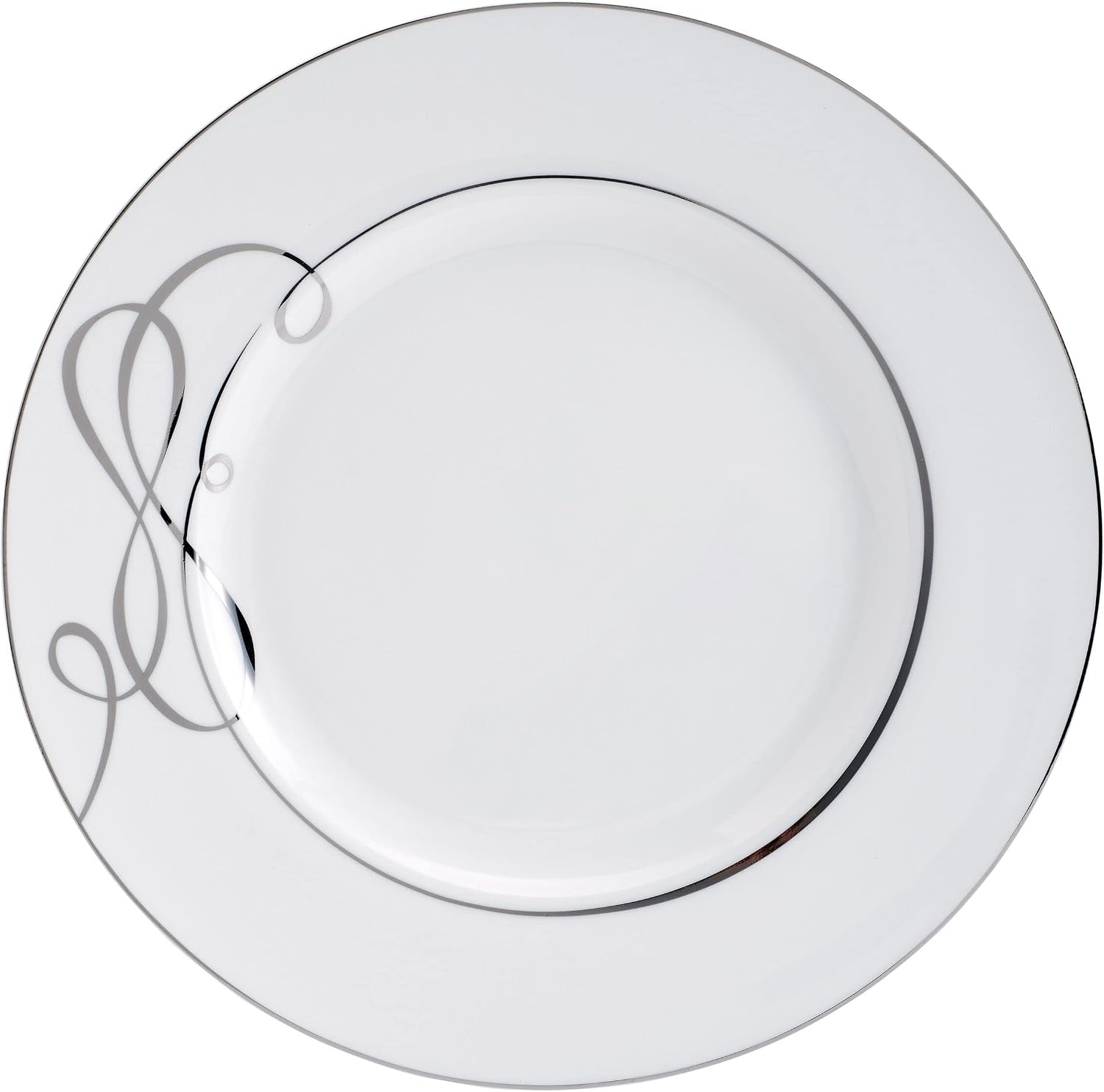 Mikasa Love Story Platinum Banded Dinner Plates, Set of 4(Dinner Plates)