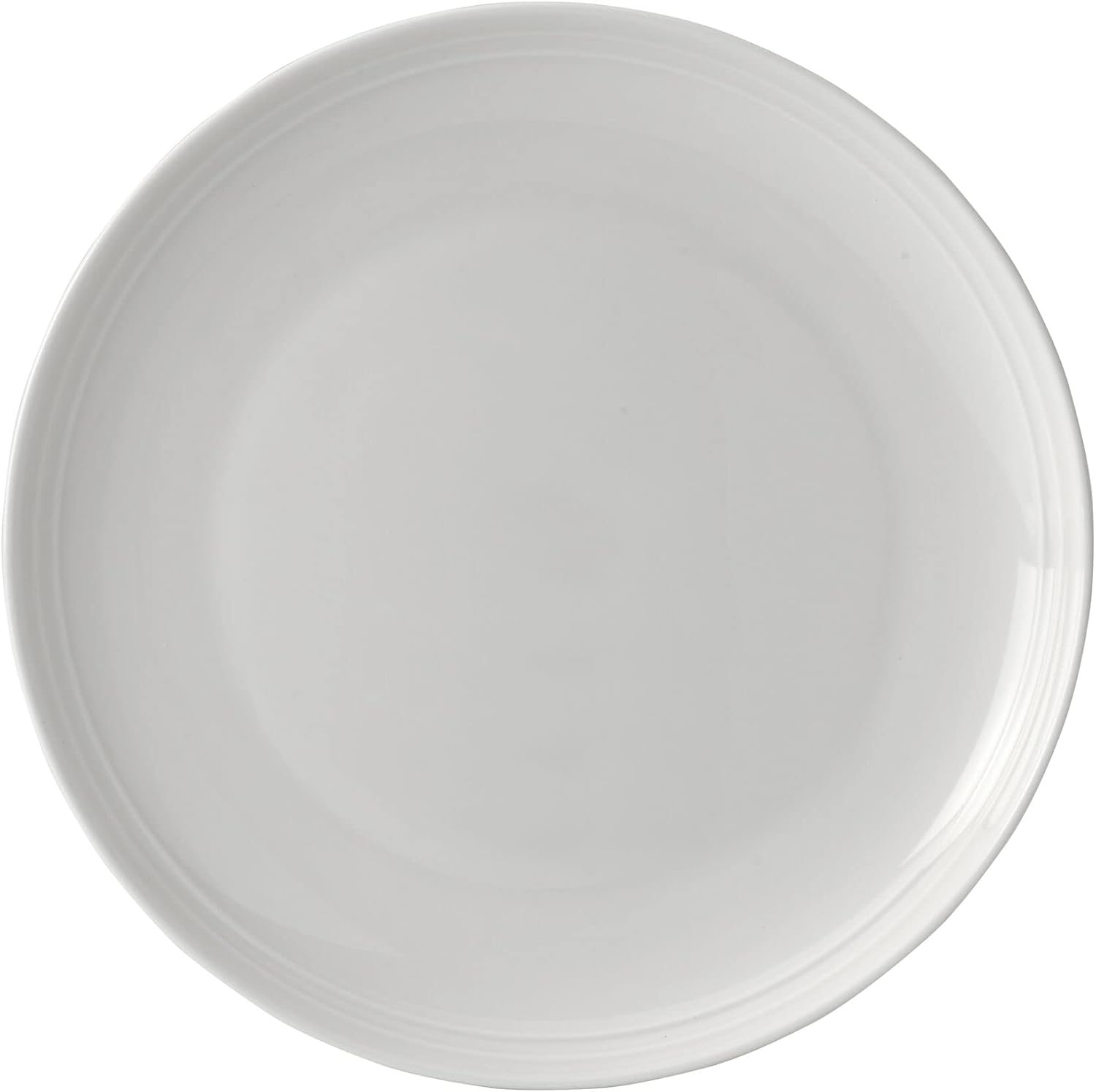 Mikasa Miles Bone China Lightweight Chip Resistant 12 Piece Dinnerware Set, Service for 4, White(Kyler) - view 6