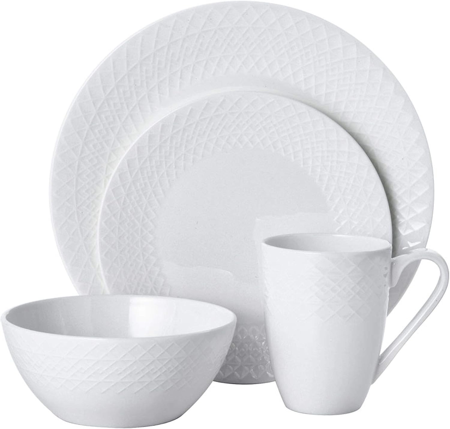 Mikasa Jenna 16-Piece Dinnerware Set, ServiceFor 4