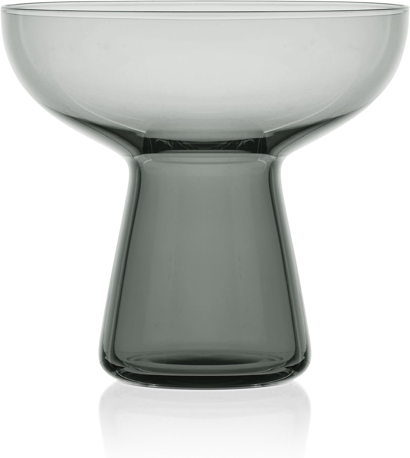 Mikasa Phoebe Margarita Cocktail Glass, Set of 4, Amber(Smoke)