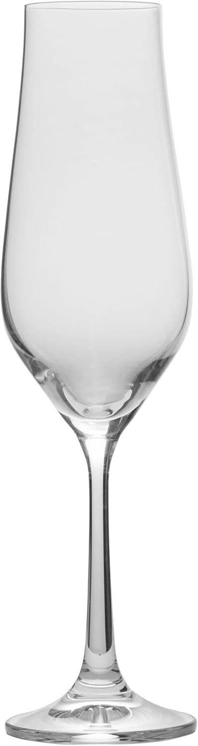 Mikasa Grace Set of 4 White Wine Glasses, 18-Ounce(Flute)
