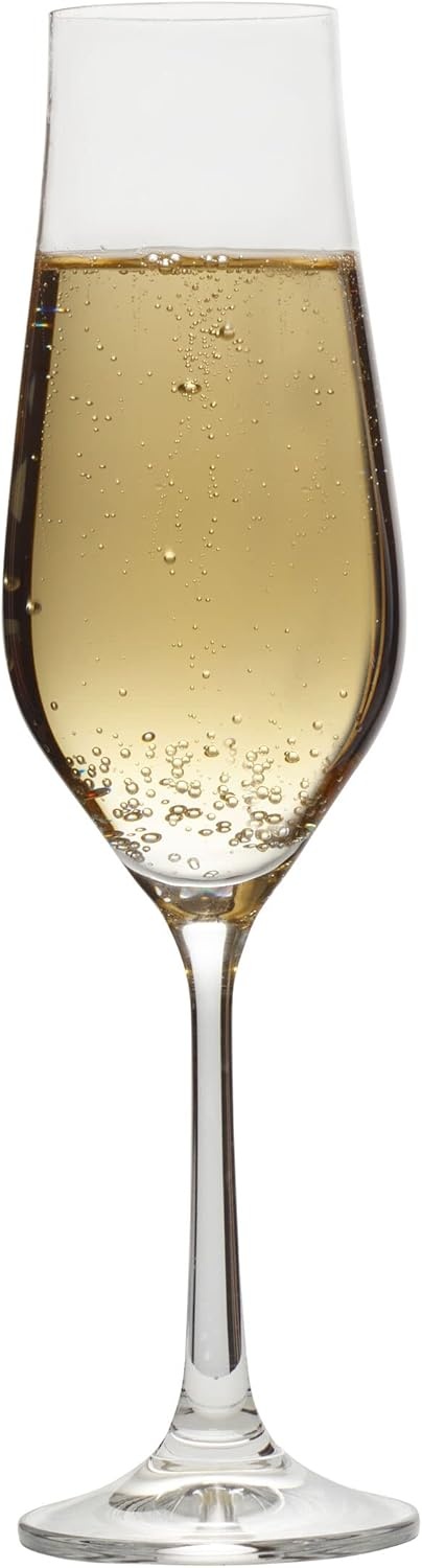 Mikasa Grace Set of 4 White Wine Glasses, 18-Ounce(Flute) - view 3