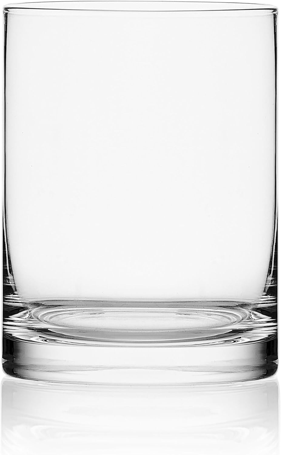 Mikasa Lana Champagne Flutes Glasses, Set of 4, 8.25 Ounce, Clear(Glass Old Fashioned)