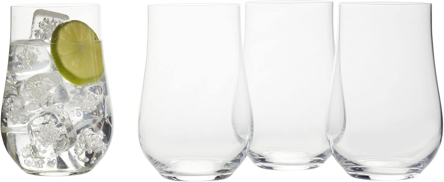 Mikasa Grace Set of 4 White Wine Glasses, 18-Ounce(Highball) - view 4