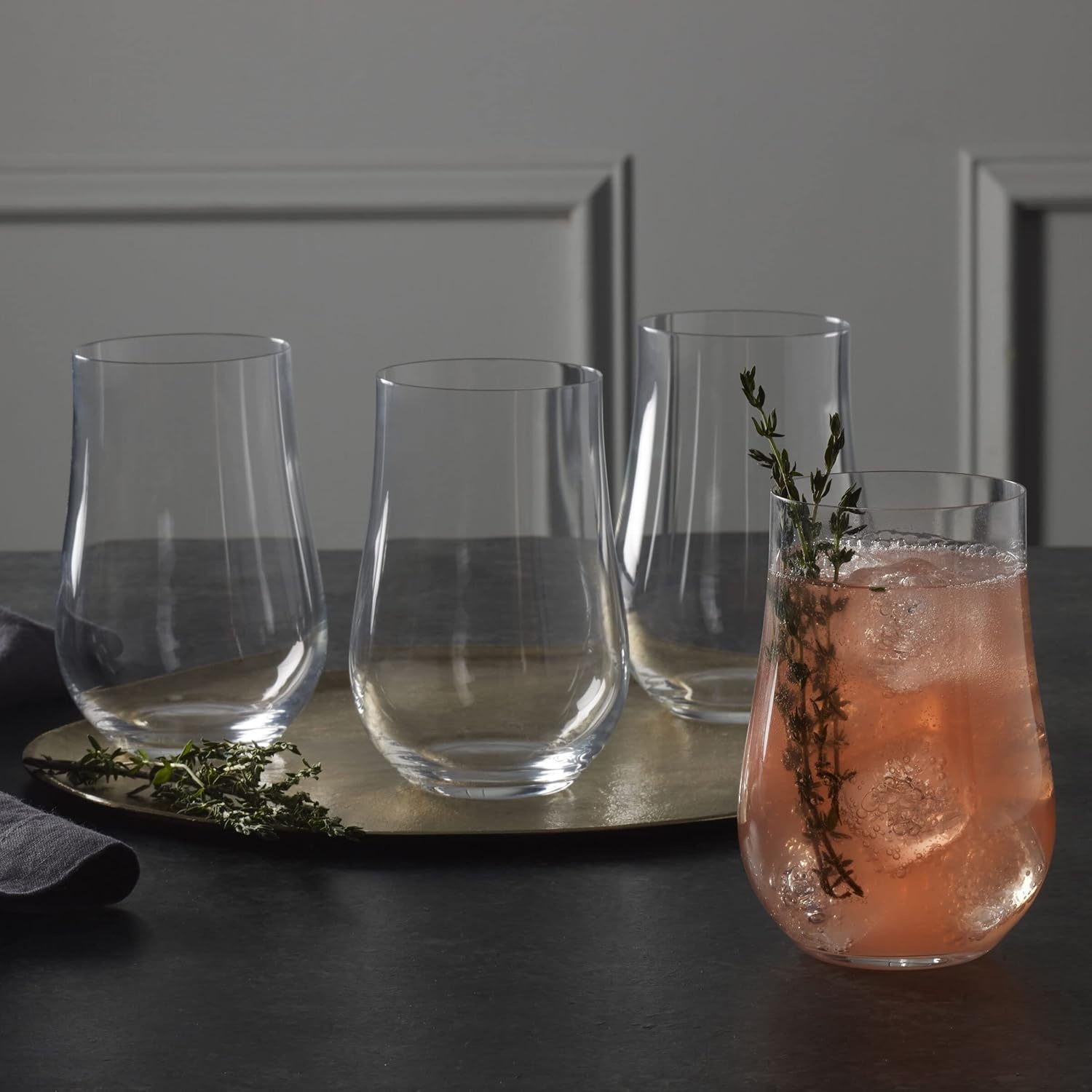 Mikasa Grace Set of 4 White Wine Glasses, 18-Ounce(Highball) - view 5