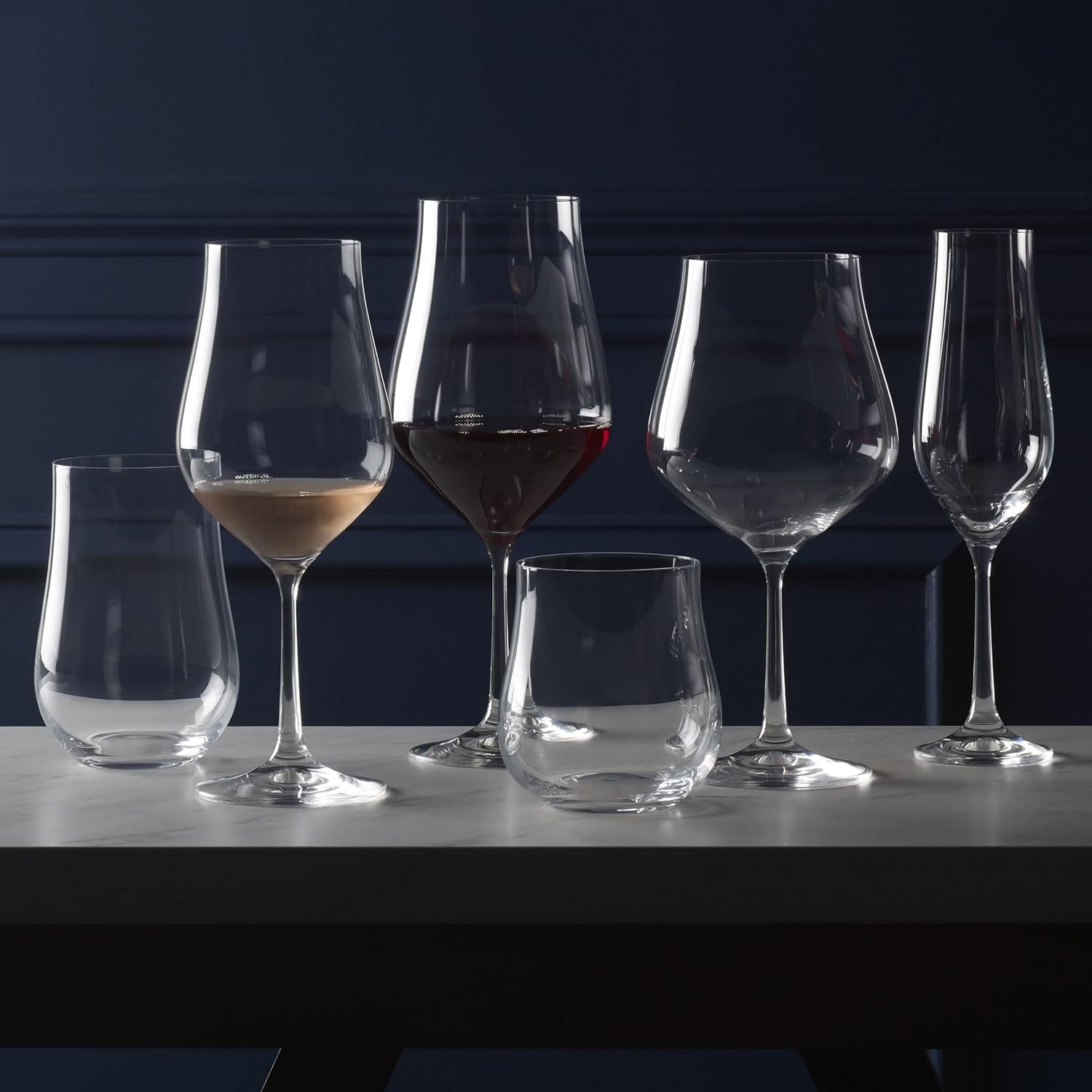 Mikasa Grace Set of 4 White Wine Glasses, 18-Ounce(Highball) - view 6