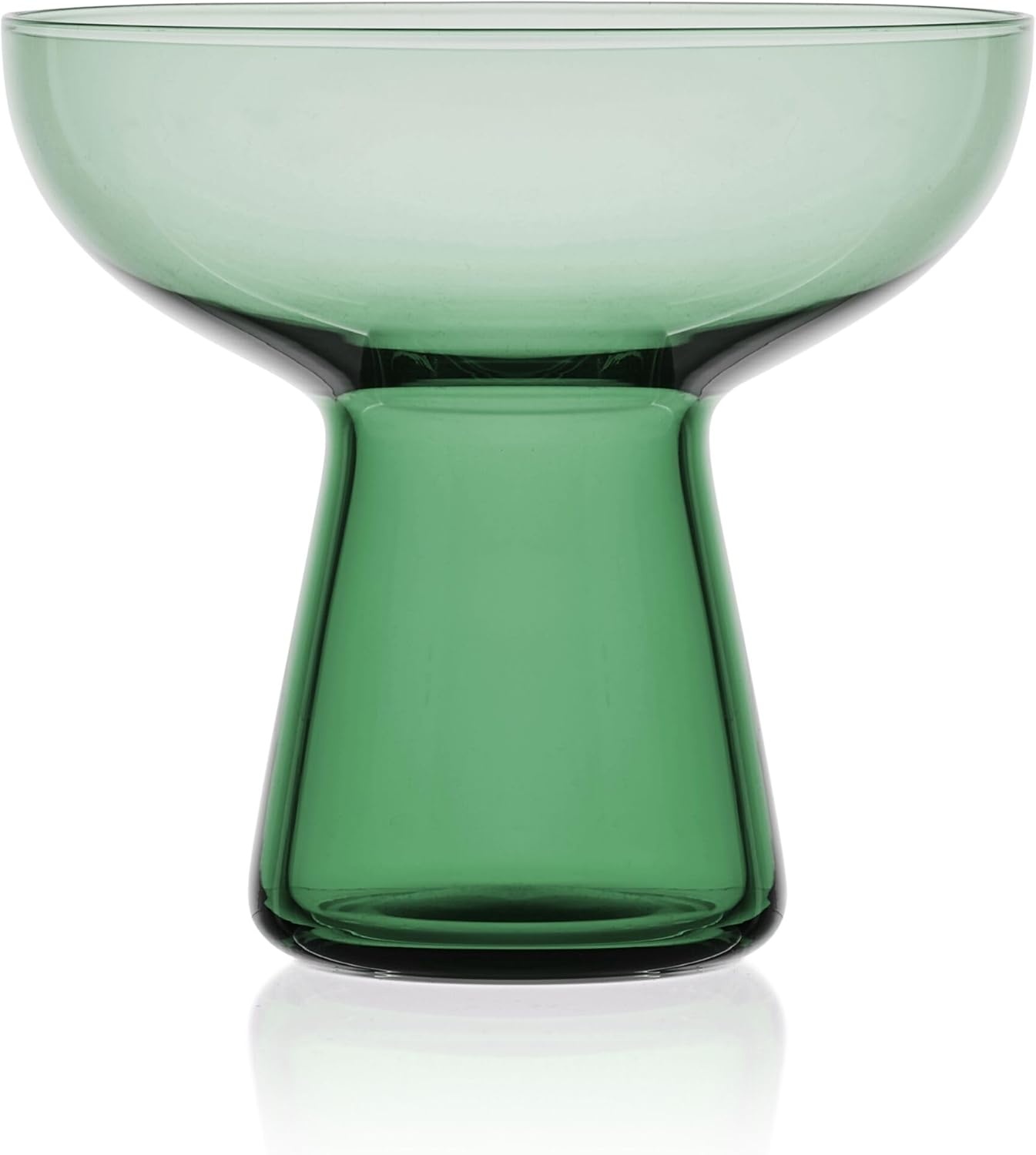 Mikasa Phoebe Margarita Cocktail Glass, Set of 4, Smoke(Sage)