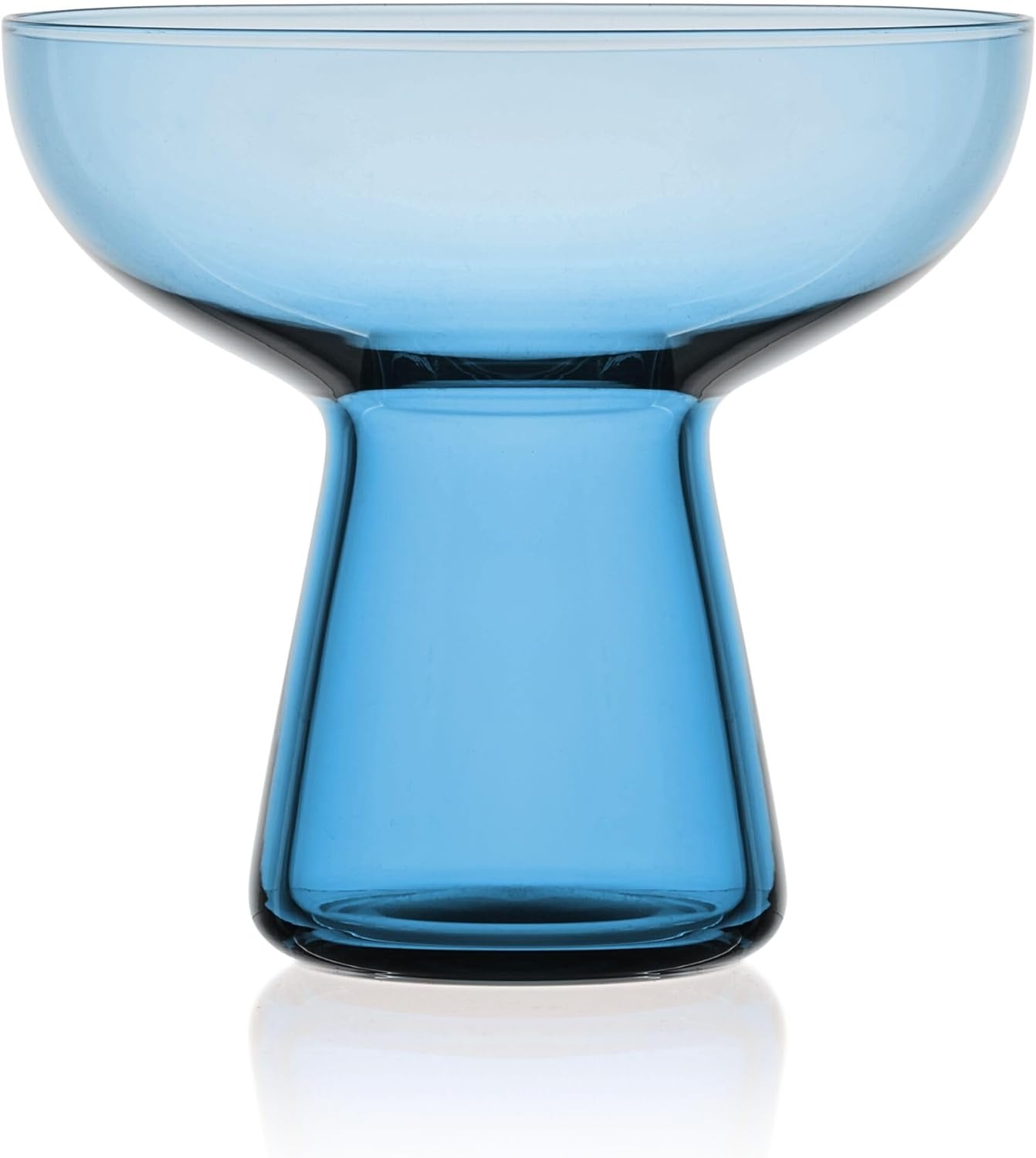 Mikasa Phoebe Margarita Cocktail Glass, Set of 4, Smoke(Blue)