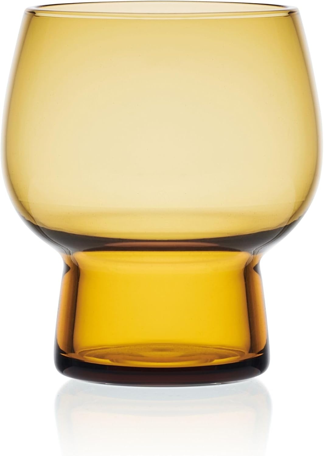 Mikasa Phoebe Double Old Fashioned Beverage, Set of 4, Blue(Amber)