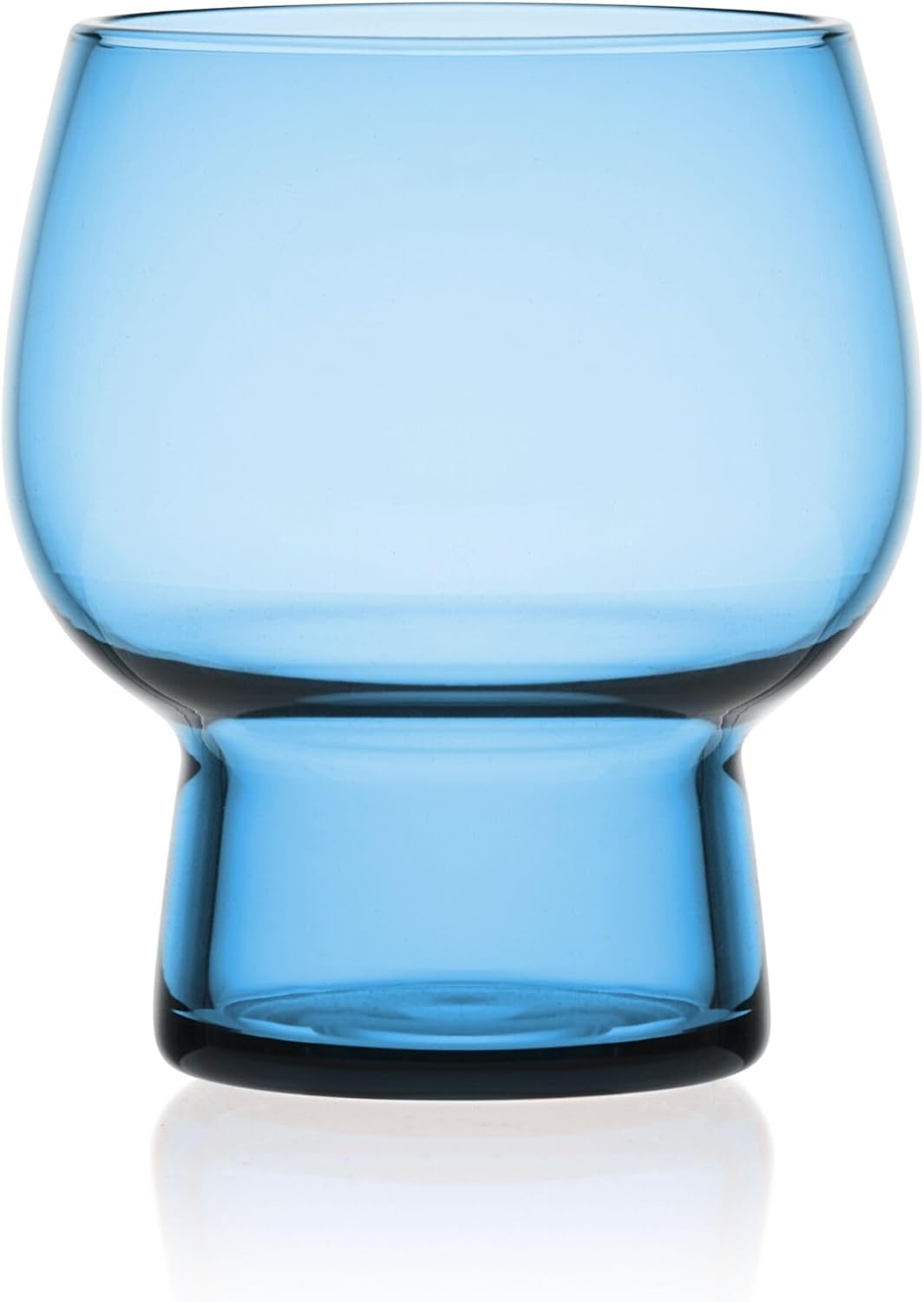 Mikasa Phoebe Double Old Fashioned Beverage, Set of 4, Blue(Blue)