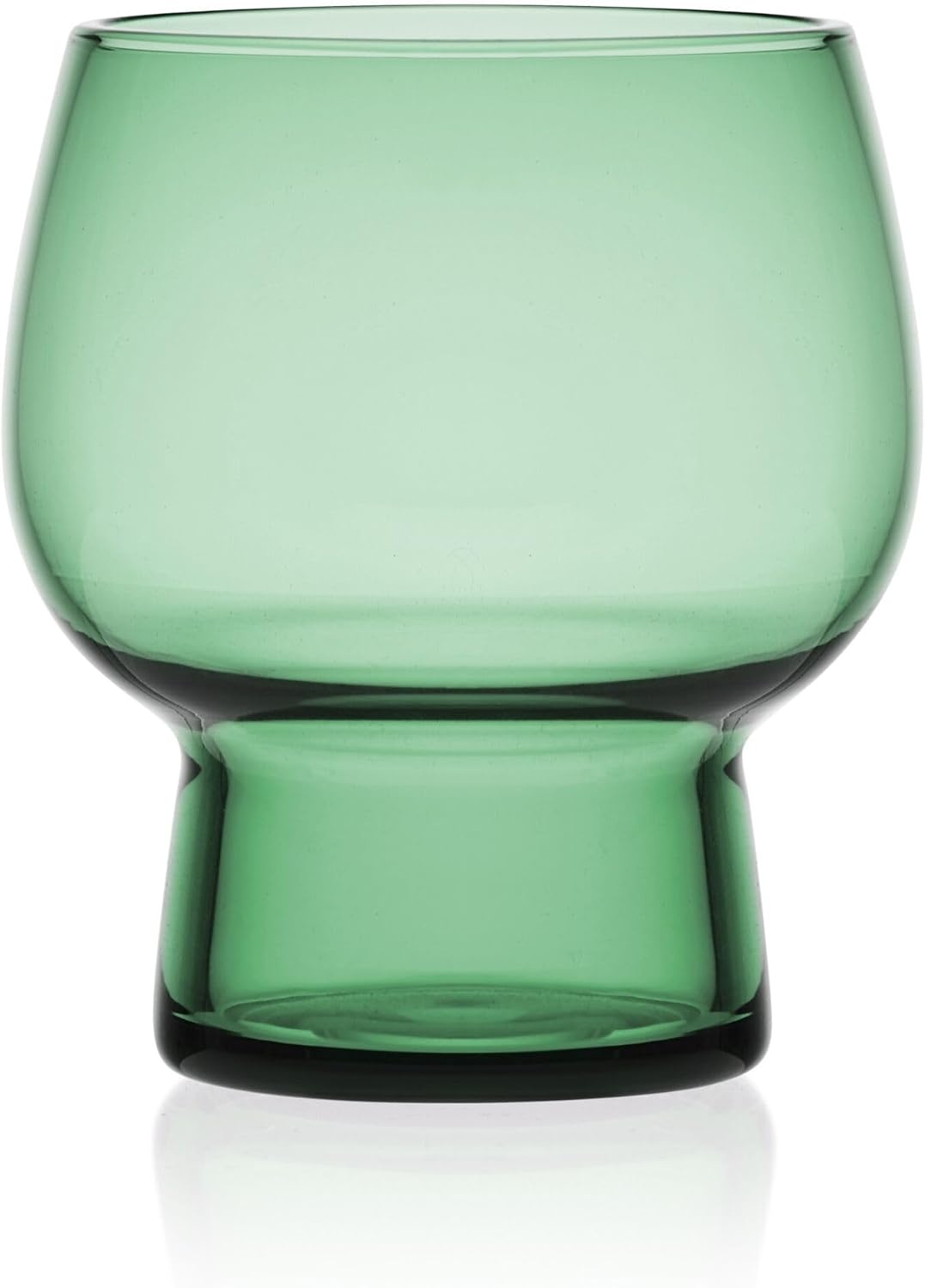 Mikasa Phoebe Double Old Fashioned Beverage Glass, Set of 4, Sage