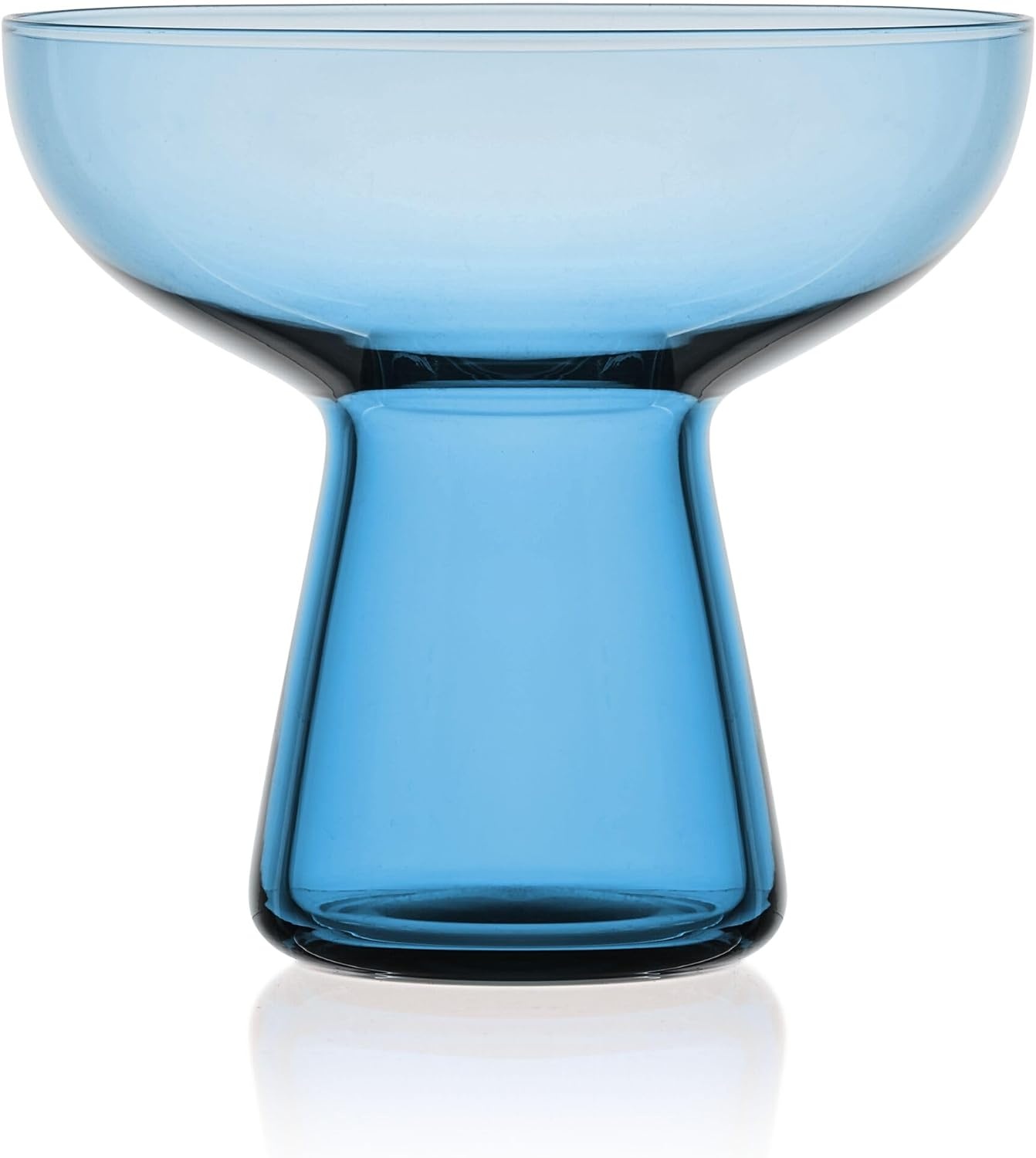 Mikasa Phoebe Margarita Cocktail Glass, Set of 4, Amber(Blue)