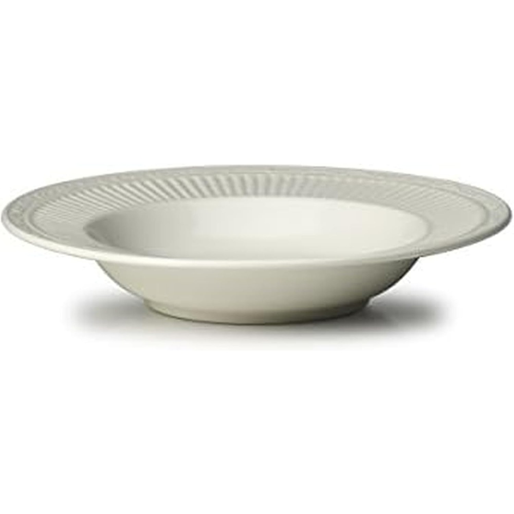 Mikasa Italian Countryside Rim Soup Bowl, 9.25-Inch, White – DD900-220 - view 2
