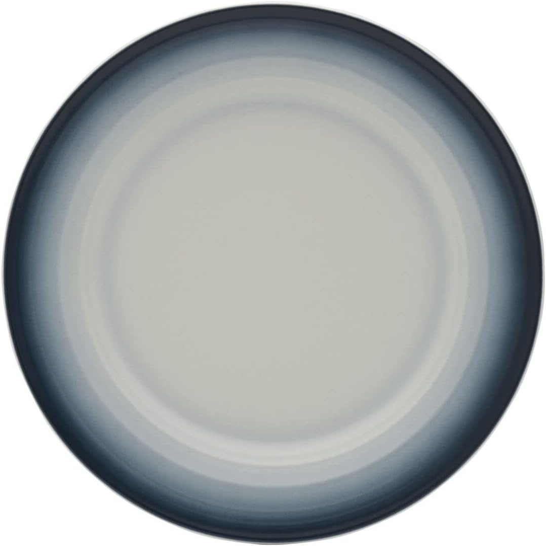 Mikasa Swirl Ombre Grey 16 Piece Dinnerware Set, Service for 4(Blue) - view 6