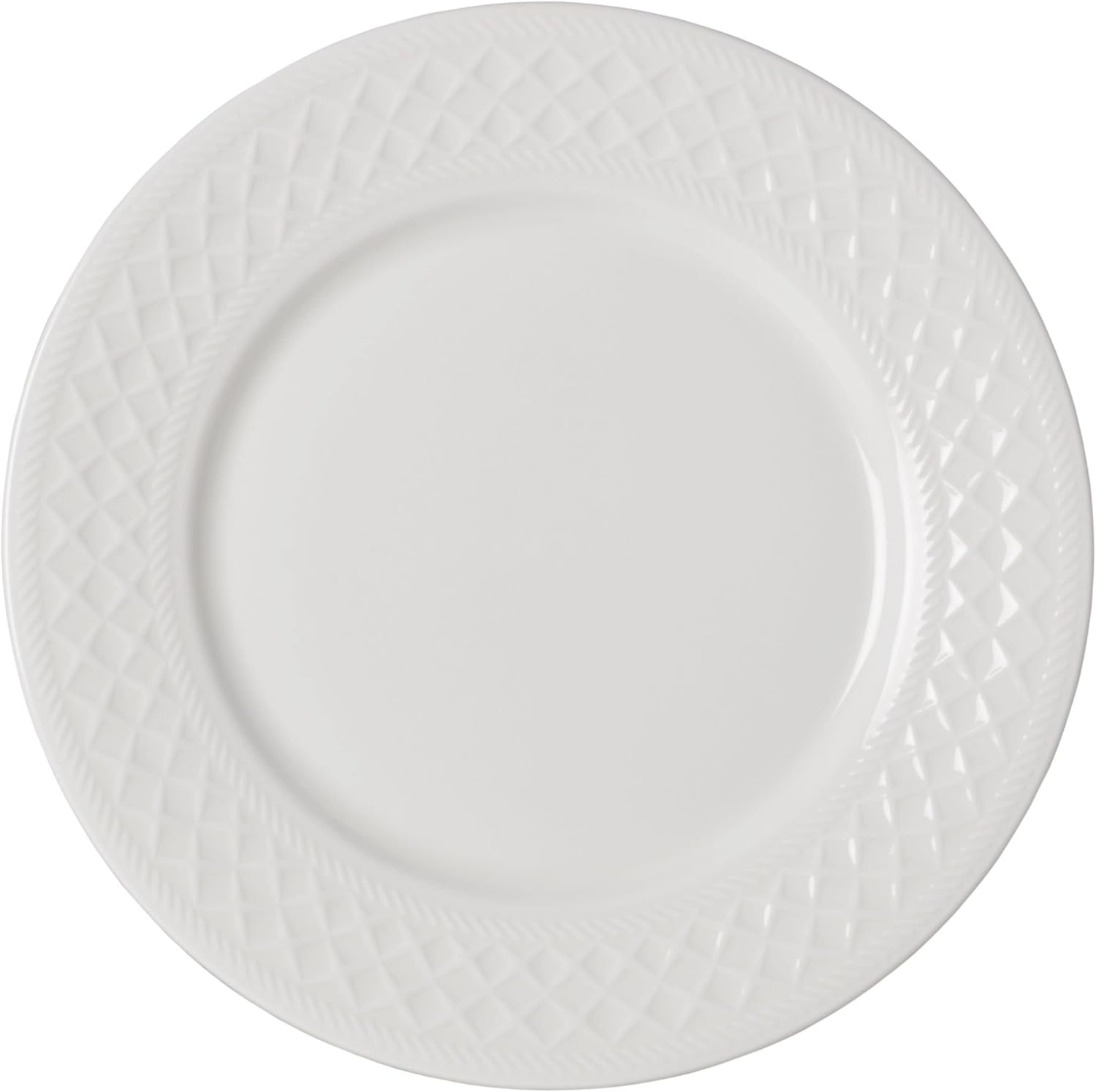 Mikasa Patterson Vegan Bone China Chip Resistant 12 Piece Dinnerware Set, Service for 4(Patterson) - view 5