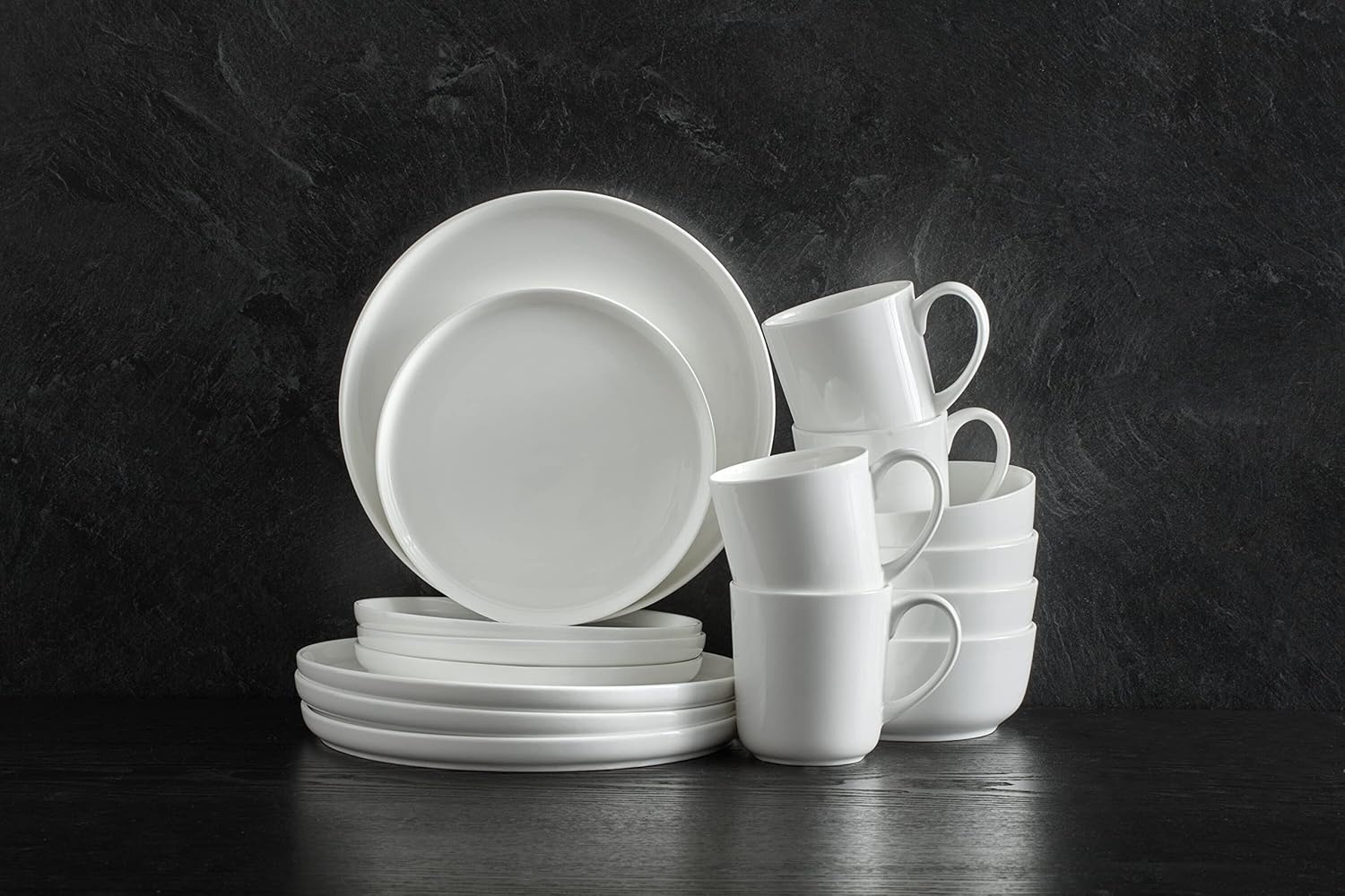 Mikasa Samantha Oval Bone China Lightweight Chip Resisant Serving Tray, 14 Inch, White(Chip-Resistant) - view 4