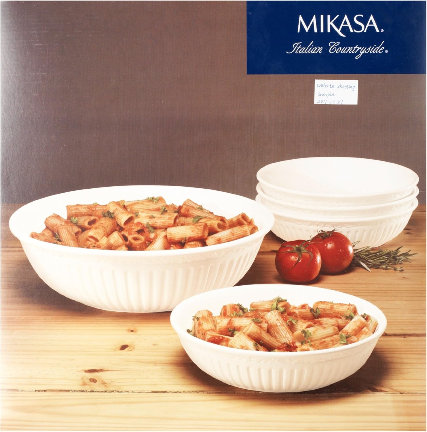 Mikasa Italian Countryside 5 Piece Pasta Set(5-Piece Pasta Set)