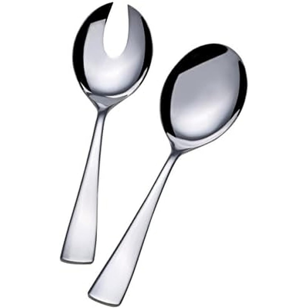 Mikasa 5147646 Serena 2-Piece Stainless Steel Salad Serving Set(Serena)